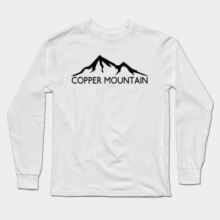 Copper Mountain Colorado Skiing Ski Long Sleeve T-Shirt